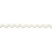 CHANTAL LINEN RICKRACK - BLANC