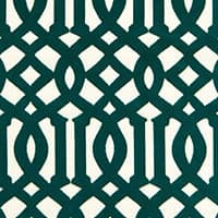 IMPERIAL TRELLIS VELVET - PEACOCK