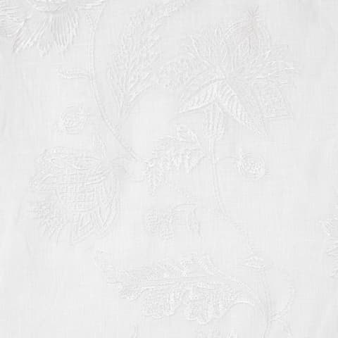 Gabriella Embroidered Sheer - IVORY