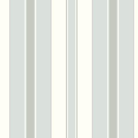 STOCKHOLM STRIPE - SKY AND SILVER