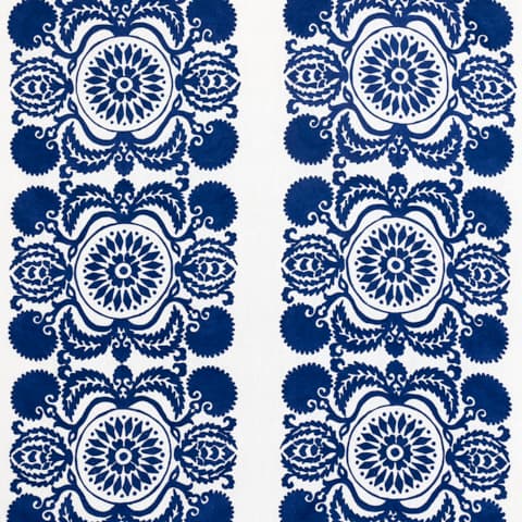 CASTANET EMBROIDERY - COBALT