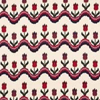TULIP FLAMESTITCH EMBROIDERY - JEWEL