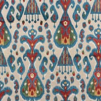 TABRIZ IKAT VELVET - MULTI