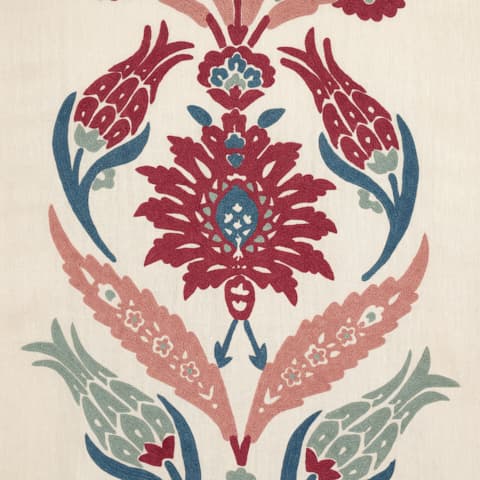 ANAGADA EMBROIDERY - DUSTY ROSE
