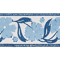ADRA HAND BLOCKED TAPE - BLUES