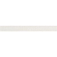 NARROW FAILLE TAPE - IVORY