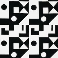 BINARY EMBROIDERY - BLACK