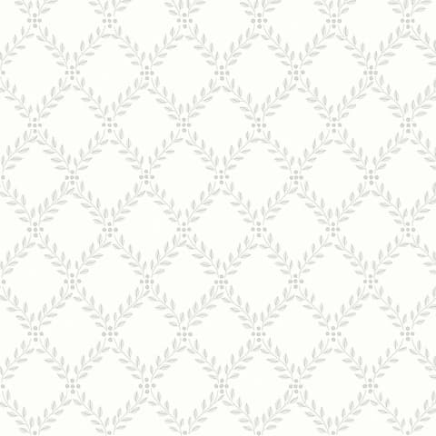 TRELLIS LEAVES - GREY