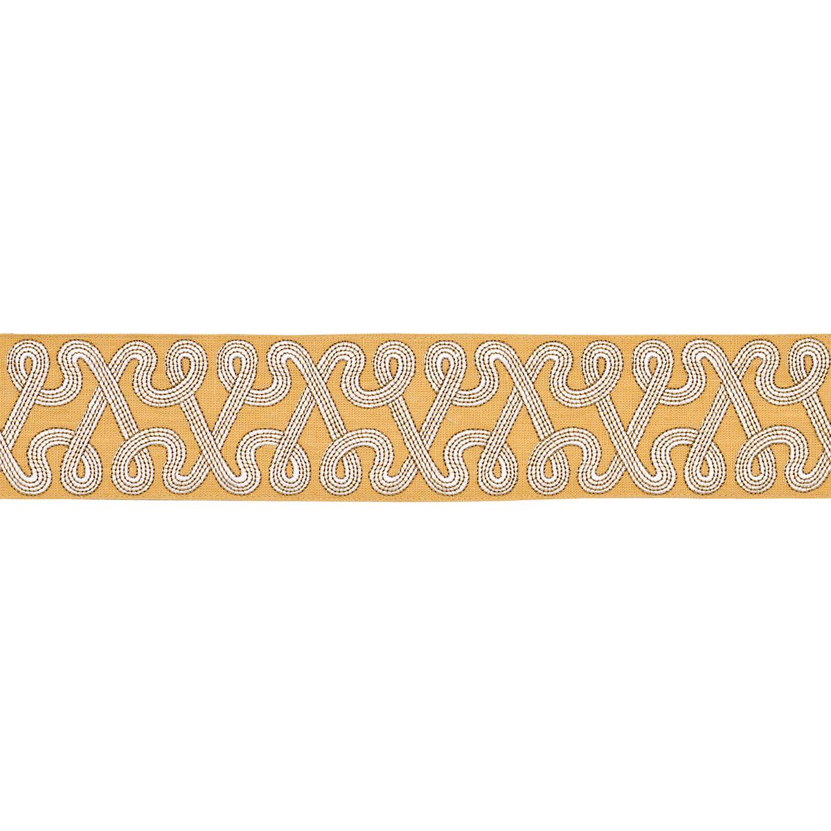 FREEFORM EMBROIDERED TAPE_MAIZE