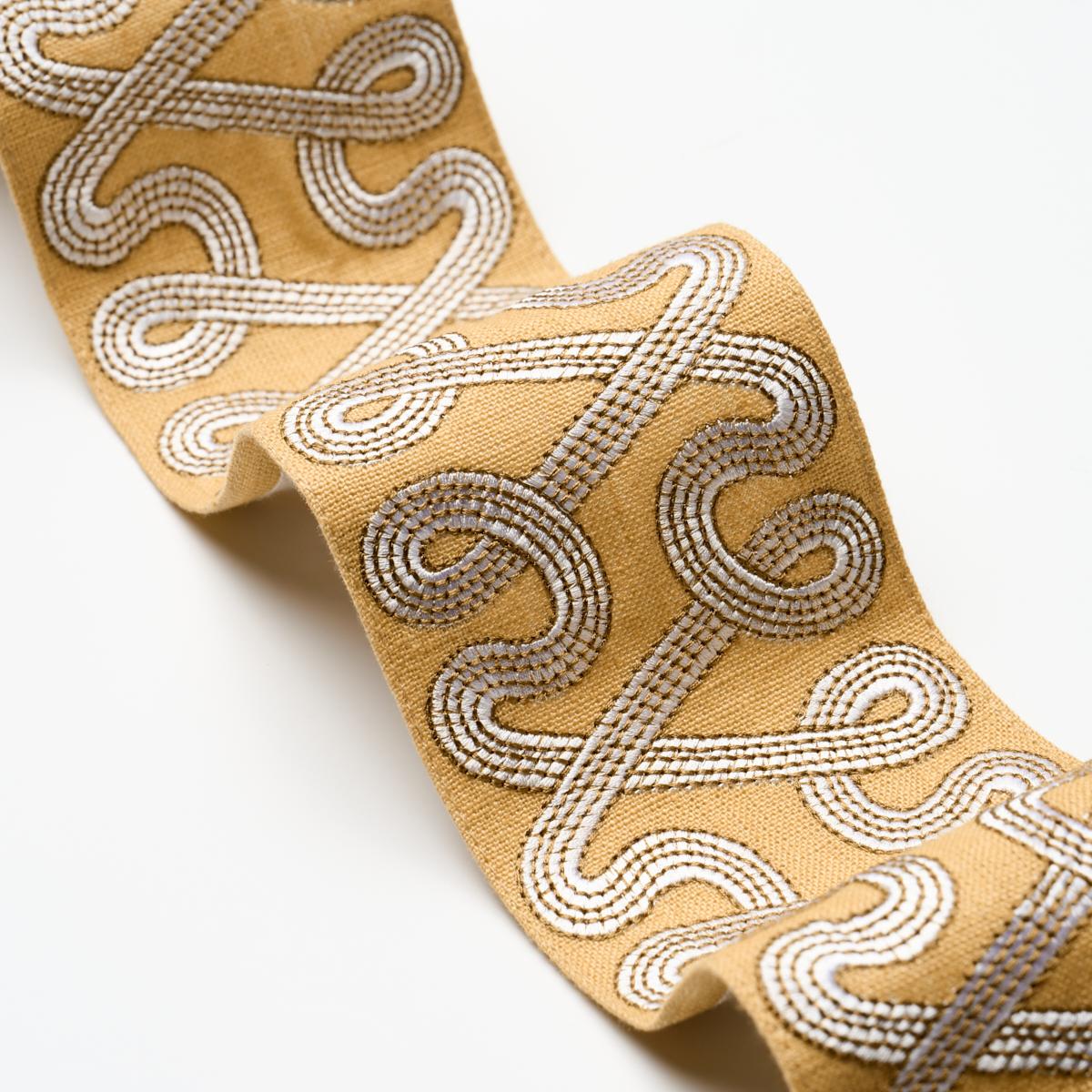 FREEFORM EMBROIDERED TAPE_MAIZE