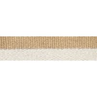 MODERN NEUTRAL III NARROW TAPE - WHITE & GOLD
