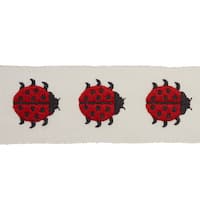 LADYBIRD TAPE - RED & IVORY