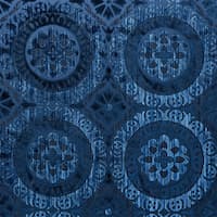 SUZANI STRIE VELVET - SAPPHIRE