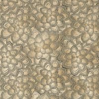 LOTUS EMBROIDERY - GOLD