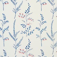 Cynthia Embroidered Print - BLUE