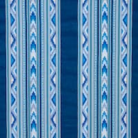 ZARZUELA STRIPE EMBROIDERY - INDIGO