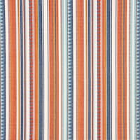 ZUNI STRIPE - BLUE & ORANGE