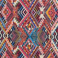 NICA HAND WOVEN BROCADE - ROSA