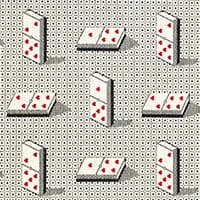 DOMINO ÉPINGLÉ - BLACK