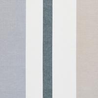 LOLLAND LINEN STRIPE - GREY & SAND