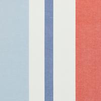 LOLLAND LINEN STRIPE_SKY & CORAL