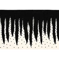 STALACTITE TAPE - BLACK & WHITE