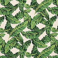 TROPICAL LEAF ÉPINGLÉ - GREEN & IVORY