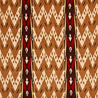 SAMAR IKAT VELVET - GOLD