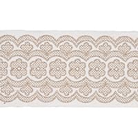 Astrid Embroidered Tape - NATURAL