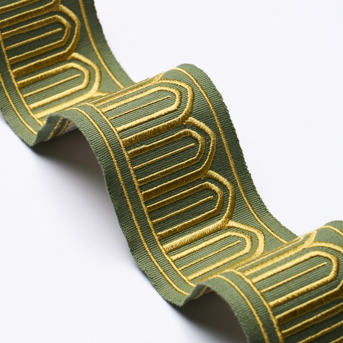 ARCHES EMBROIDERED TAPE MEDIUM_OLIVE