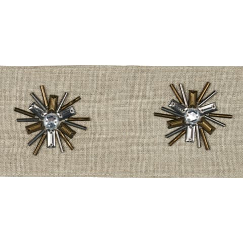 CONSTELLATION BEADED TAPE - LINEN