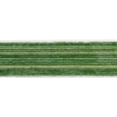GASPARD VELVET TAPE NARROW - EMERALD