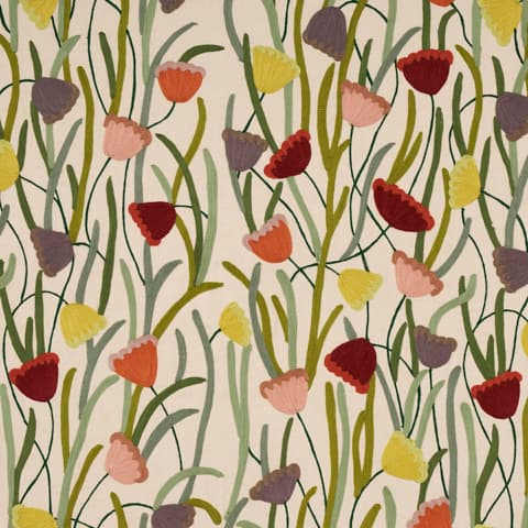 DECO FLOWER EMBROIDERY - MULTI