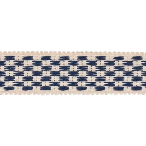 CRAWFORD CHECK TAPE MEDIUM - INDIGO