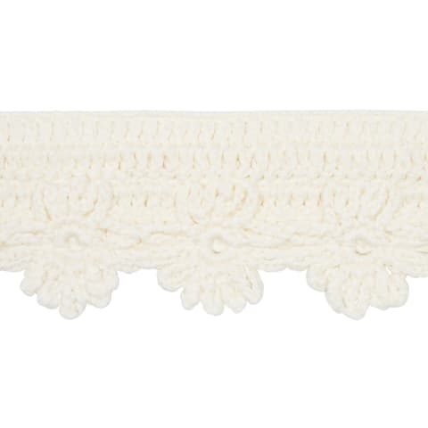 EVELYNE CROCHET TRIM - IVORY