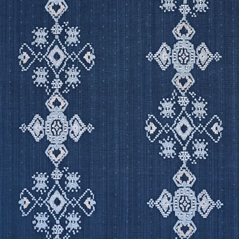 NADIRA EMBROIDERY - INDIGO