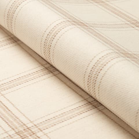 BLACKBURN MERINO PLAID - IVORY