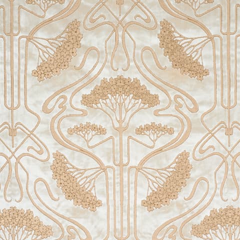 OMBELLI JACQUARD VELVET - FAWN