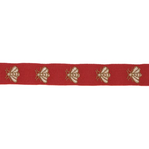 HUBERT'S BEES TAPE - ROUGE & GOLD