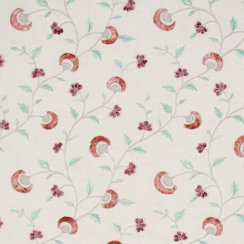 IYLA EMBROIDERY - ROSE & NATURAL