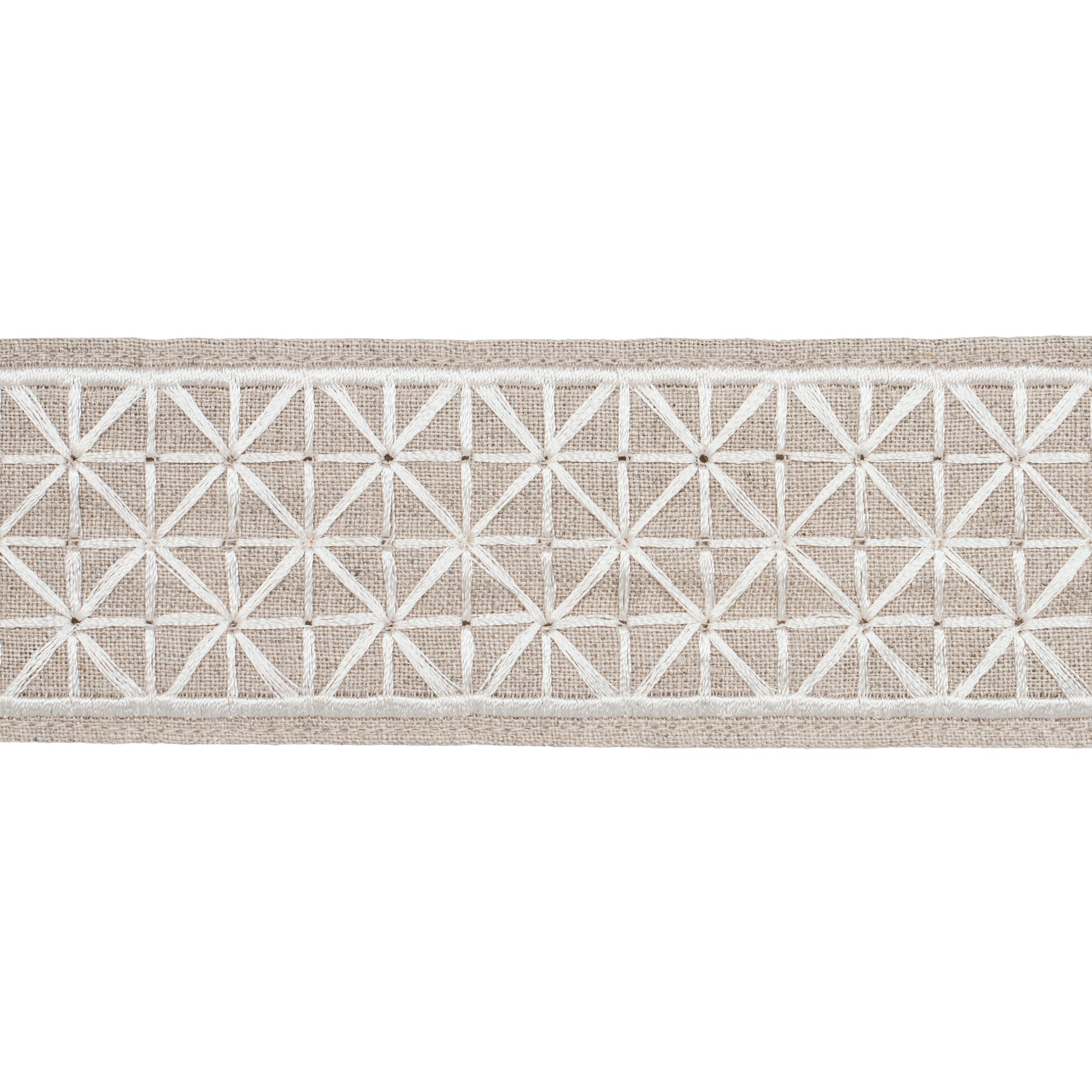 DIRECTOIRE TAPE NARROW - IVORY ON NATURAL