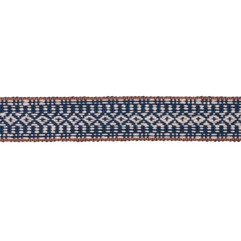 HELENA LINEN COTTON TAPE - INDIGO