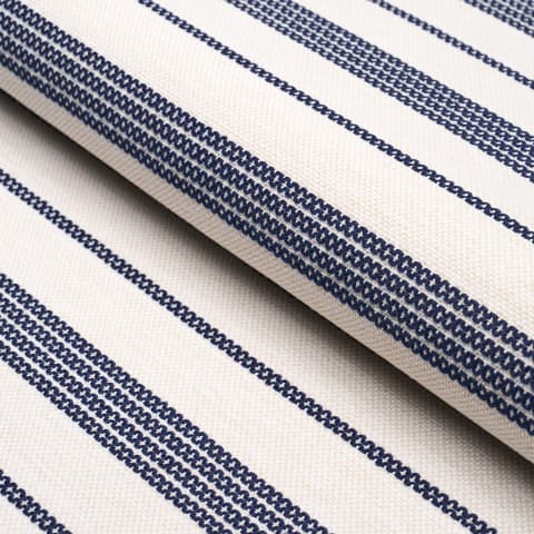 SERRA MESA INDOOR/OUTDOOR STRIPE - NAVY