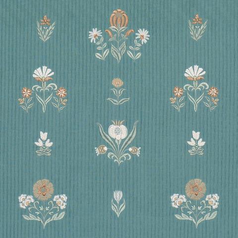 ELMSLIE EMBROIDERY - TEAL
