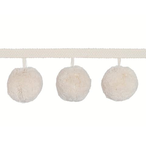POM POM TRIM - IVORY