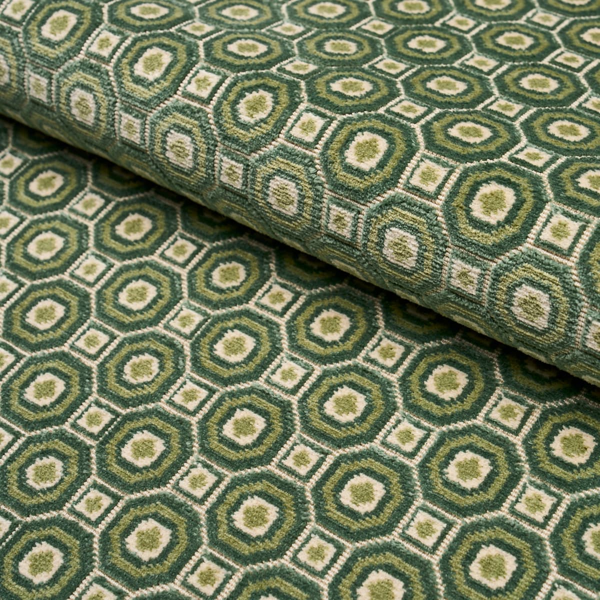 TRIANON CUT VELVET - JARDIN