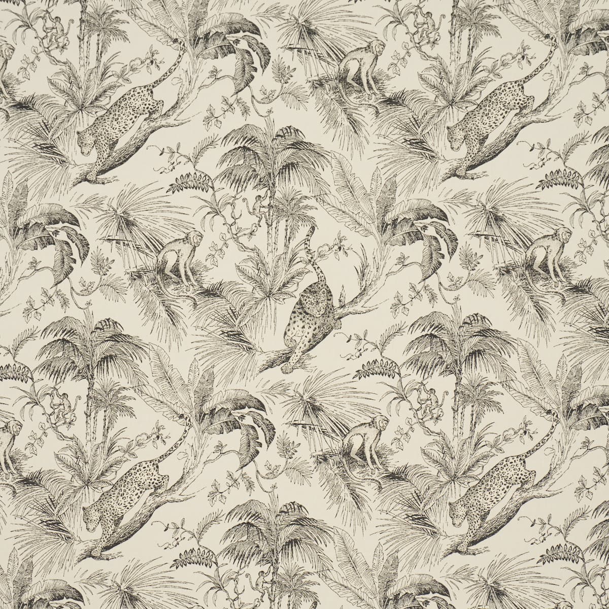 FOREST CANOPY - BLACK & IVORY