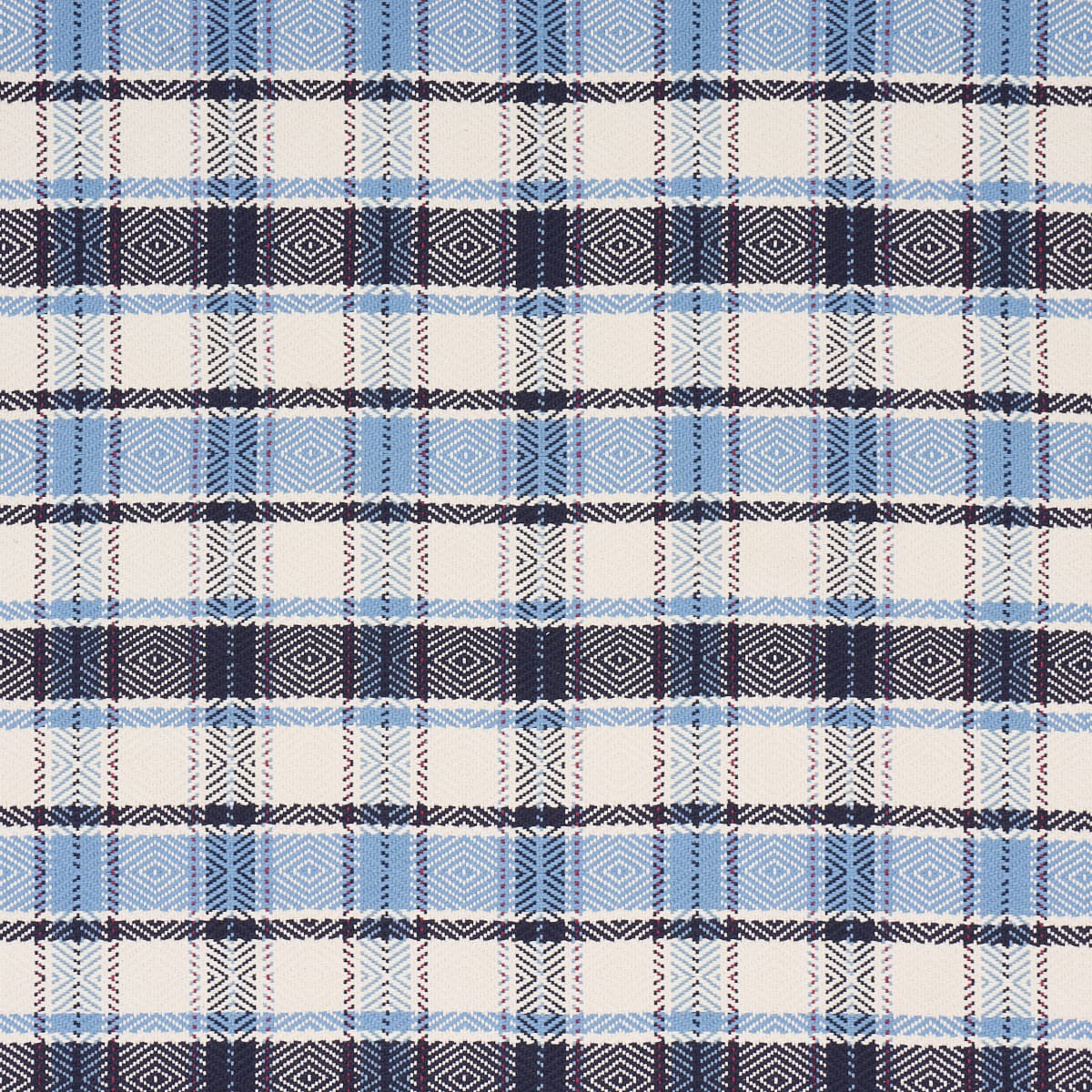 HEIDI PLAID - INDIGO