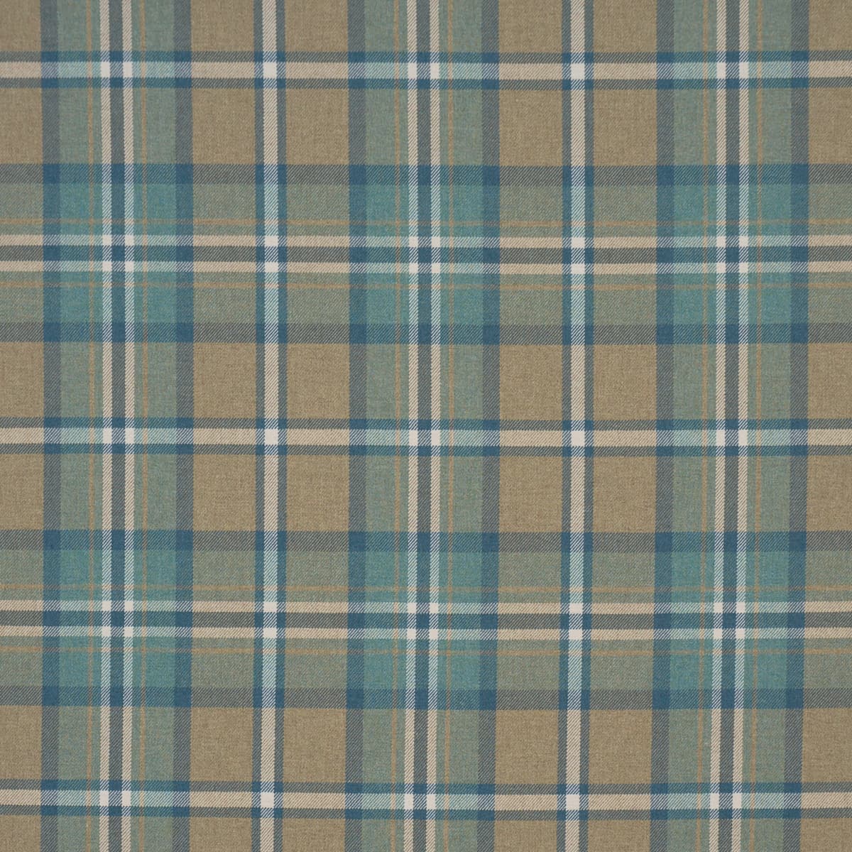 HARRIS MERINO PLAID - LEAF