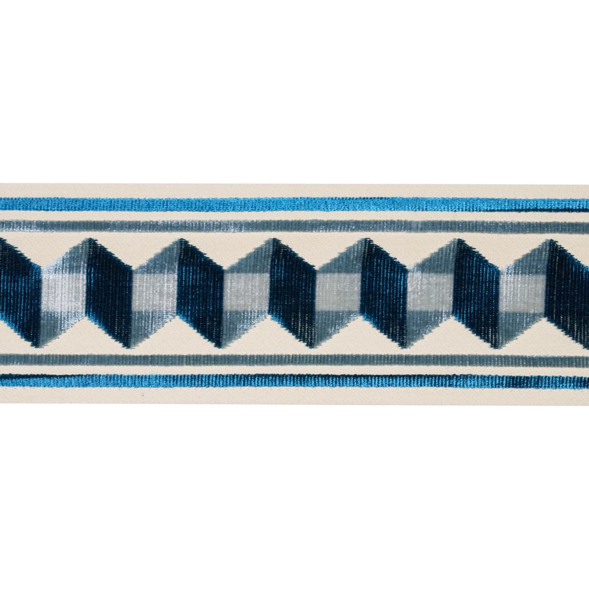 Jilly Velvet Tape - STAFFORDSHIRE BLUE